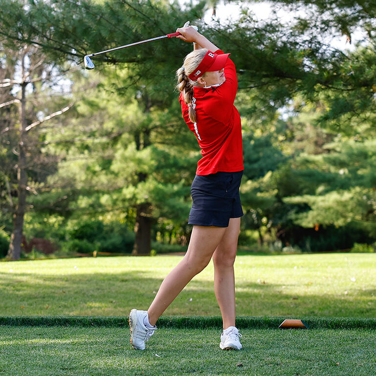 Rutgers women's golf player