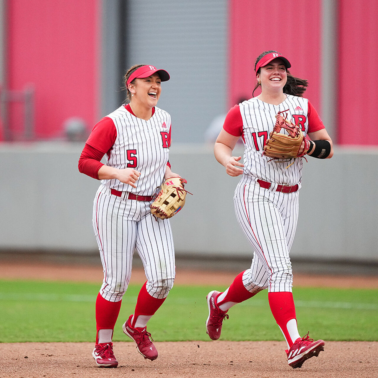 Two Rutgers Softball players image number 0