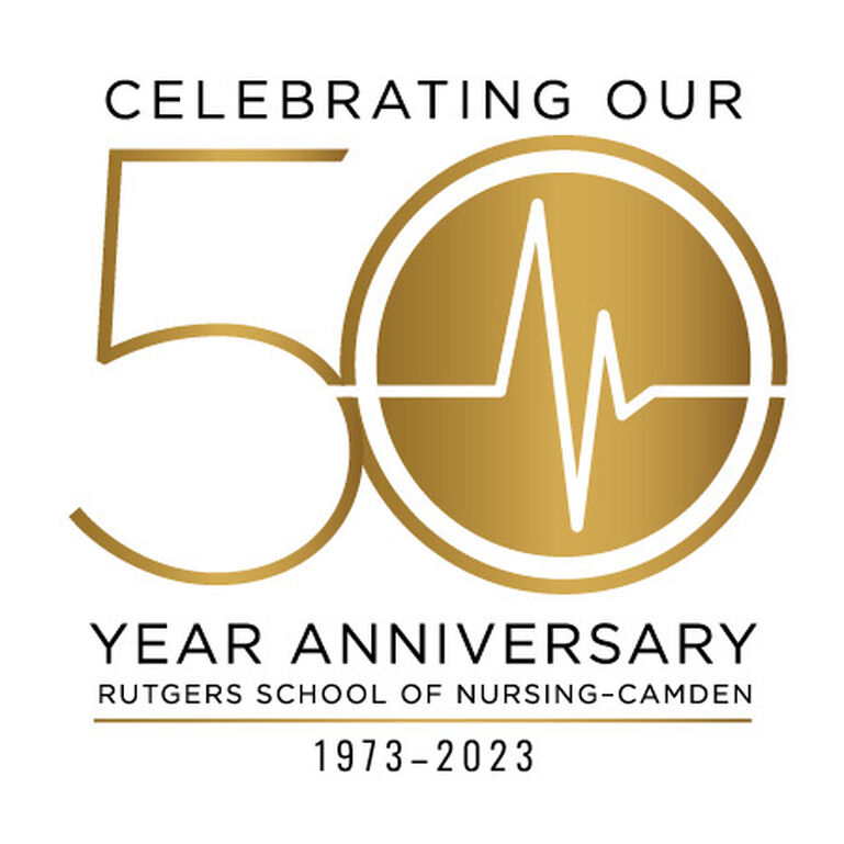 School of Nursing - Camden 50th anniversary logo