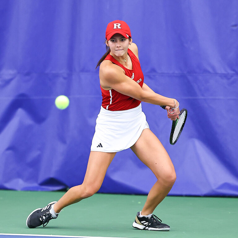 Rutgers women's tennis player
